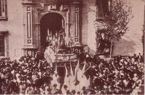 Postales: SEMANA SANTA DE SEVILLA - JESUS DE LAS PENAS - IGLESIA DE SAN ROQUE
